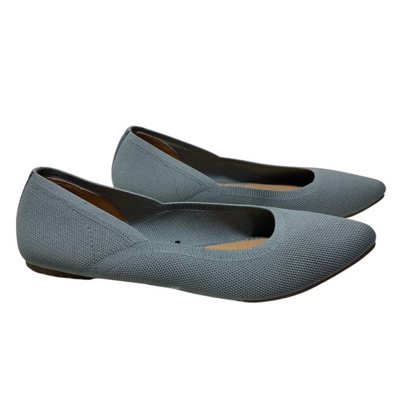 Cynthia Rowley Chelsea Blue Minimalist Loafers Flats Sz-10 - Picture 2 of 7